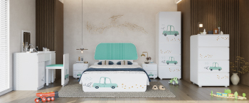 Happy Car Bedroom Set
