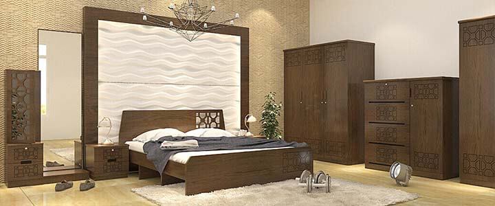 Classic Wooden Double Bedroom Set