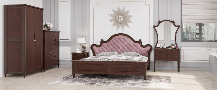 Victoria Wooden Bedroom Set (322)