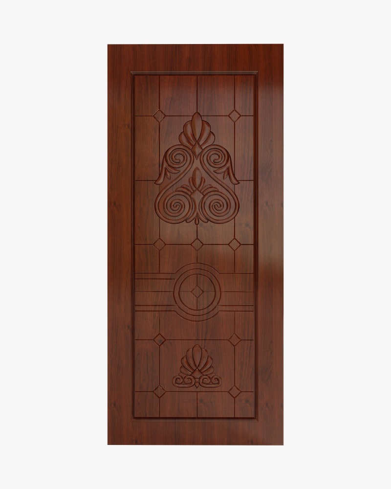  Wooden Solid Door-HSWD-317 (82 x 33)