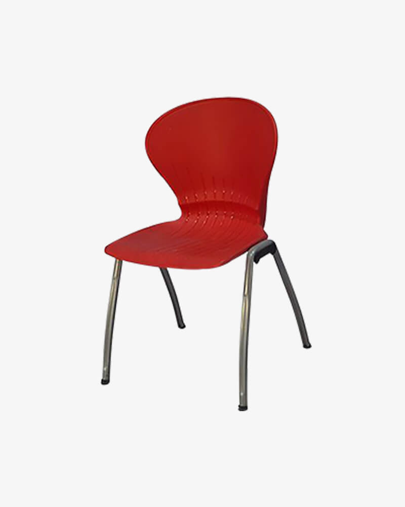 Fixed Chair-ROYAL-201-RED-20P