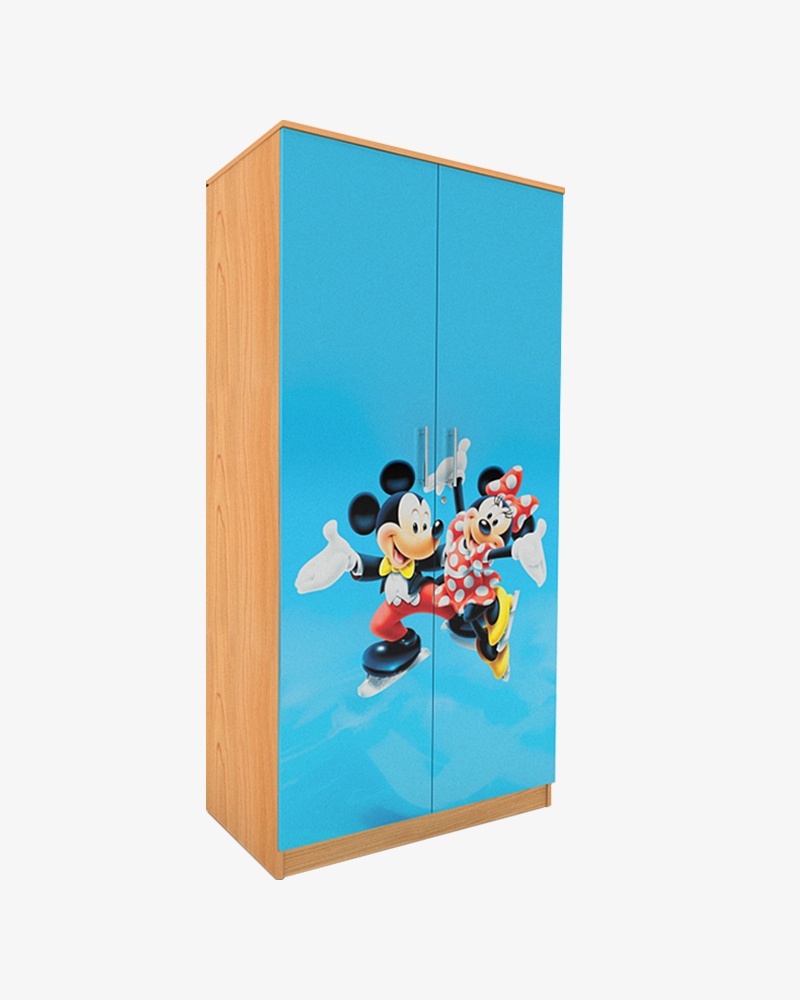 Kiddy Cupboard-HKCBH-108-Mickey and Minnie Mouse