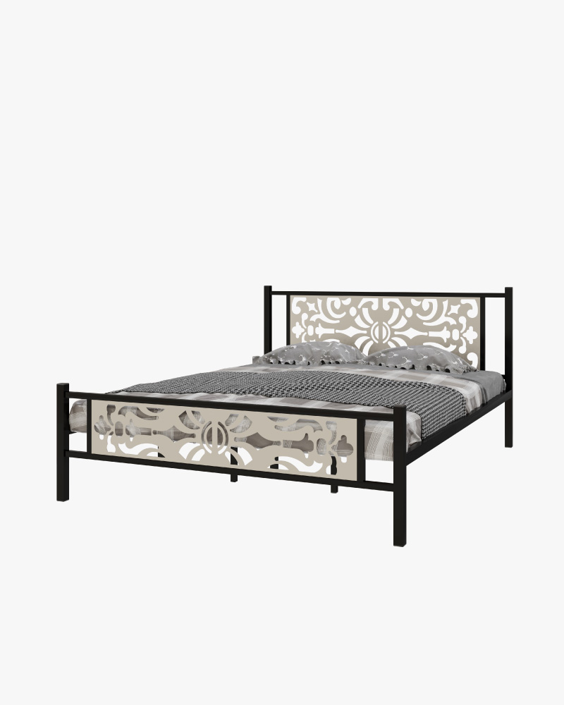 Metal Double BED-HBDHM-201