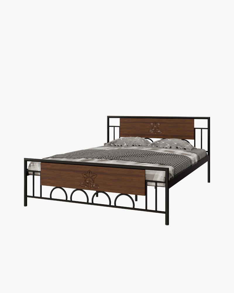 Metal Double BED-HBDHM-207-4-15