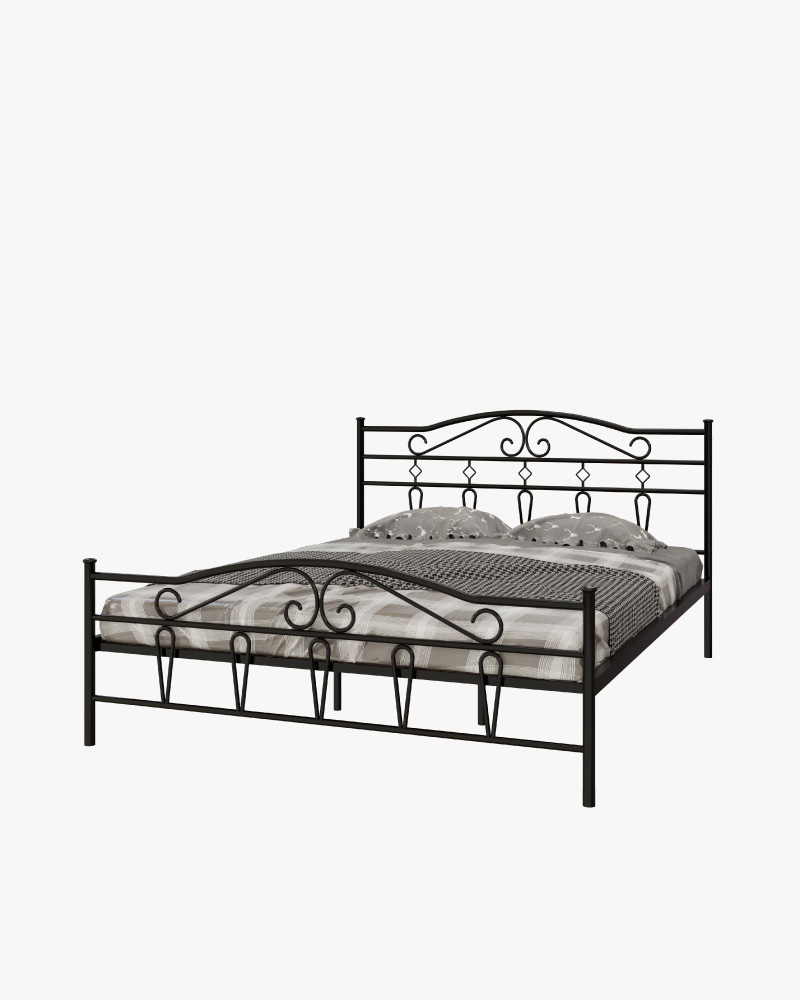 Metal Double BED-HBDHM-208