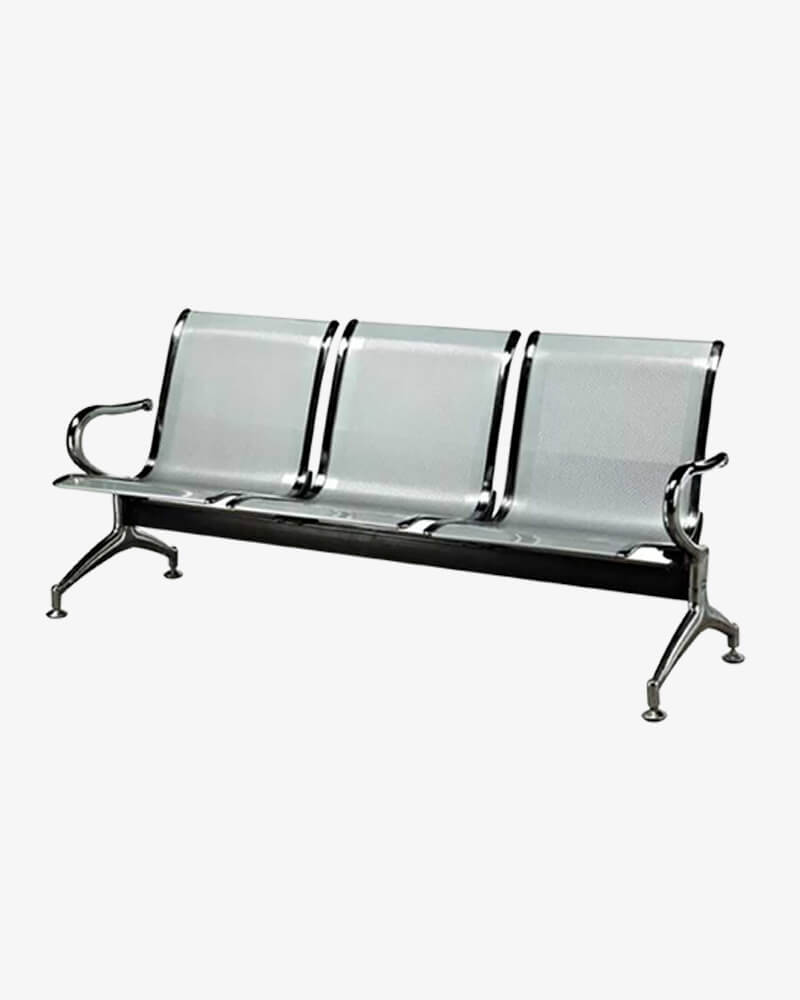 Waiting Chair 3 Seater-HCFW-203(Grey