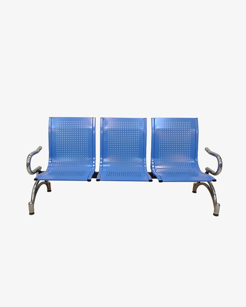 Waiting Chair 3 Seater-HCFW-204 (Blue)