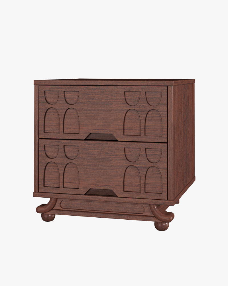 Wooden Bed Side Cabinet -HBCH-321