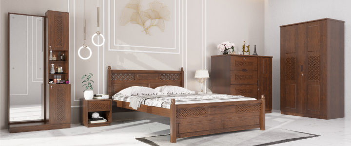 Astoria Wooden Bedroom Set Package (320)