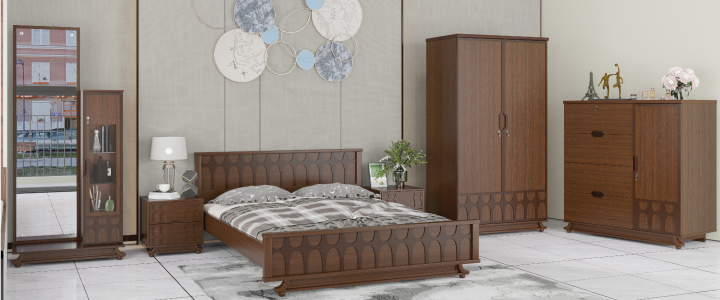 Estella Wooden Bedroom Set Package (321)