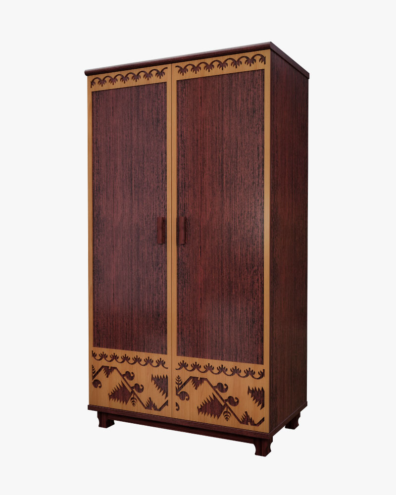Wooden Cupboard-HCBH-329 (Two Doors)