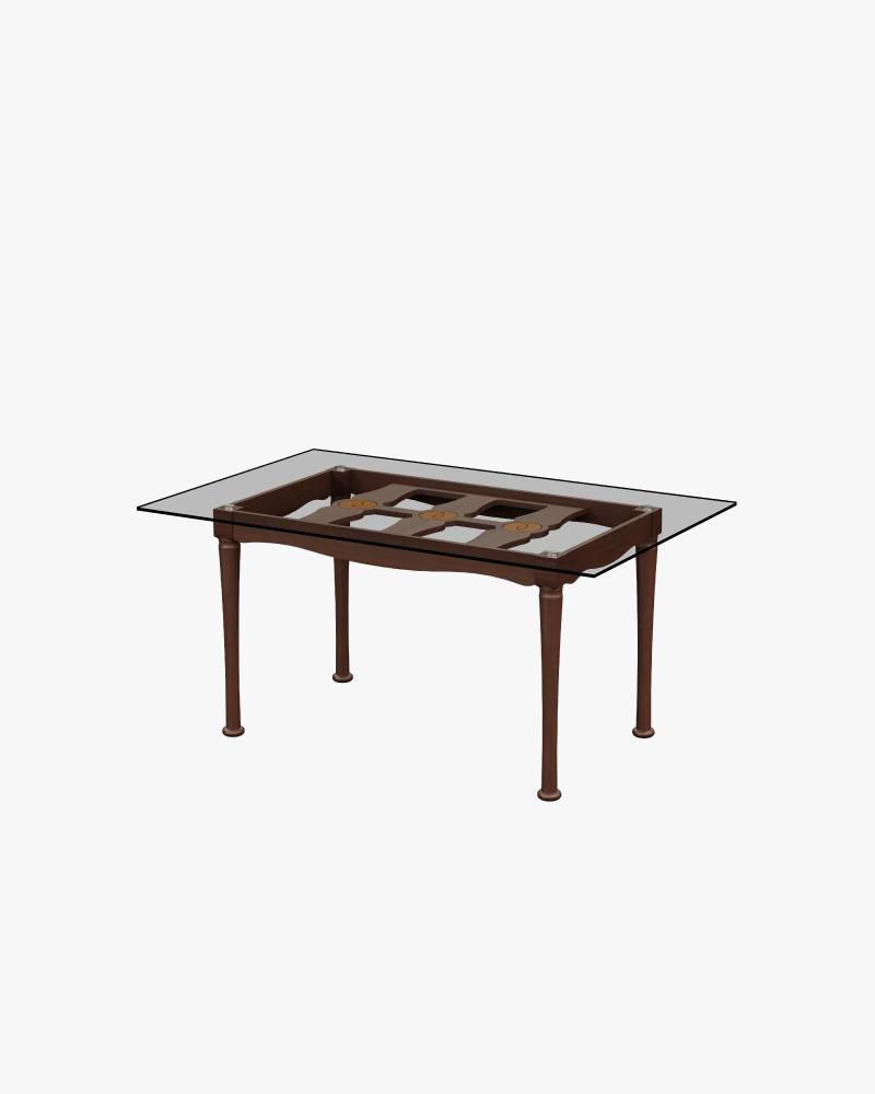 Wooden Dining Table- HTDH-311 (6 Seater)