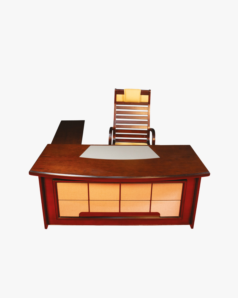 Wooden Director Table Without Side Table 