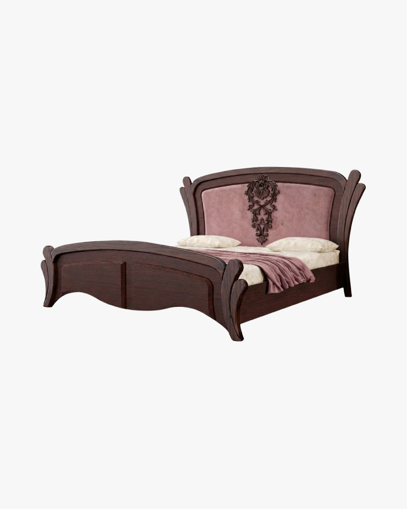 Wooden Double Bed- HBDH-327