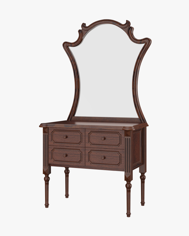 Wooden Dressing Table-HDTH-322