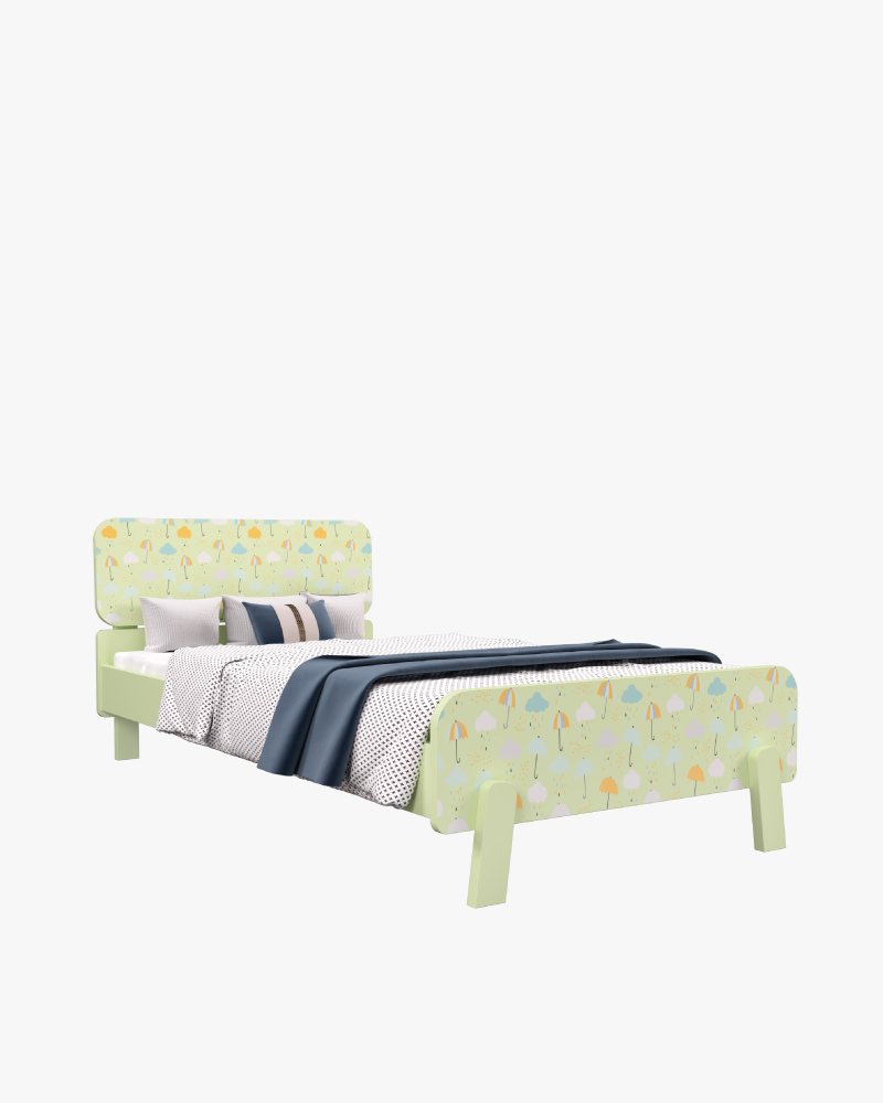 Wooden Kids Double Bed
