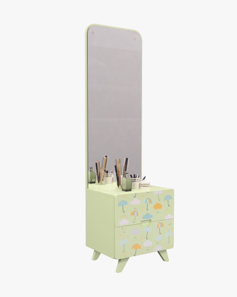 Wooden Kids Dressing Table-HKDTH-303 (Protective Umbrella)