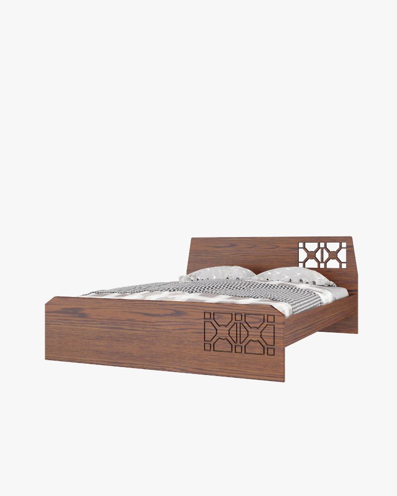 Wooden King Bed-HBDH-305