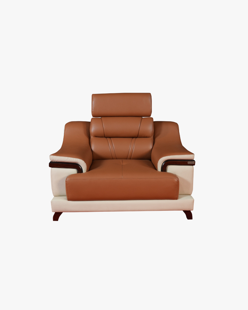 Wooden Single Sofa-HSSC-357