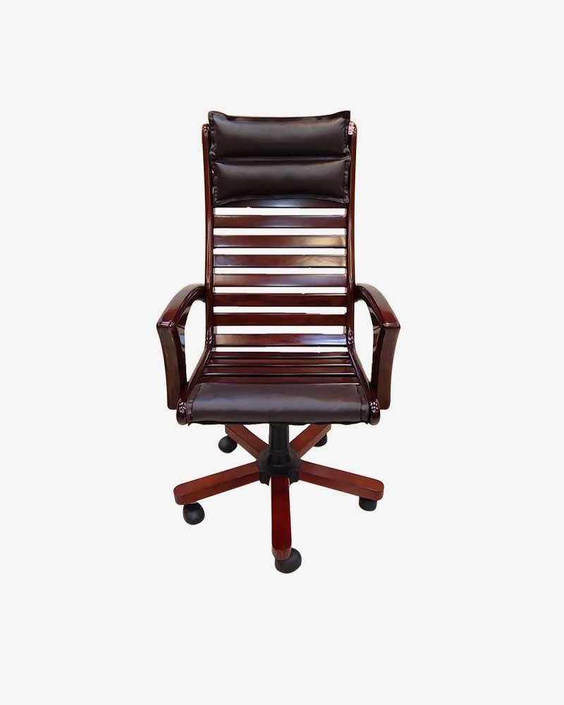Wooden Swivel Chair-HCSM-302