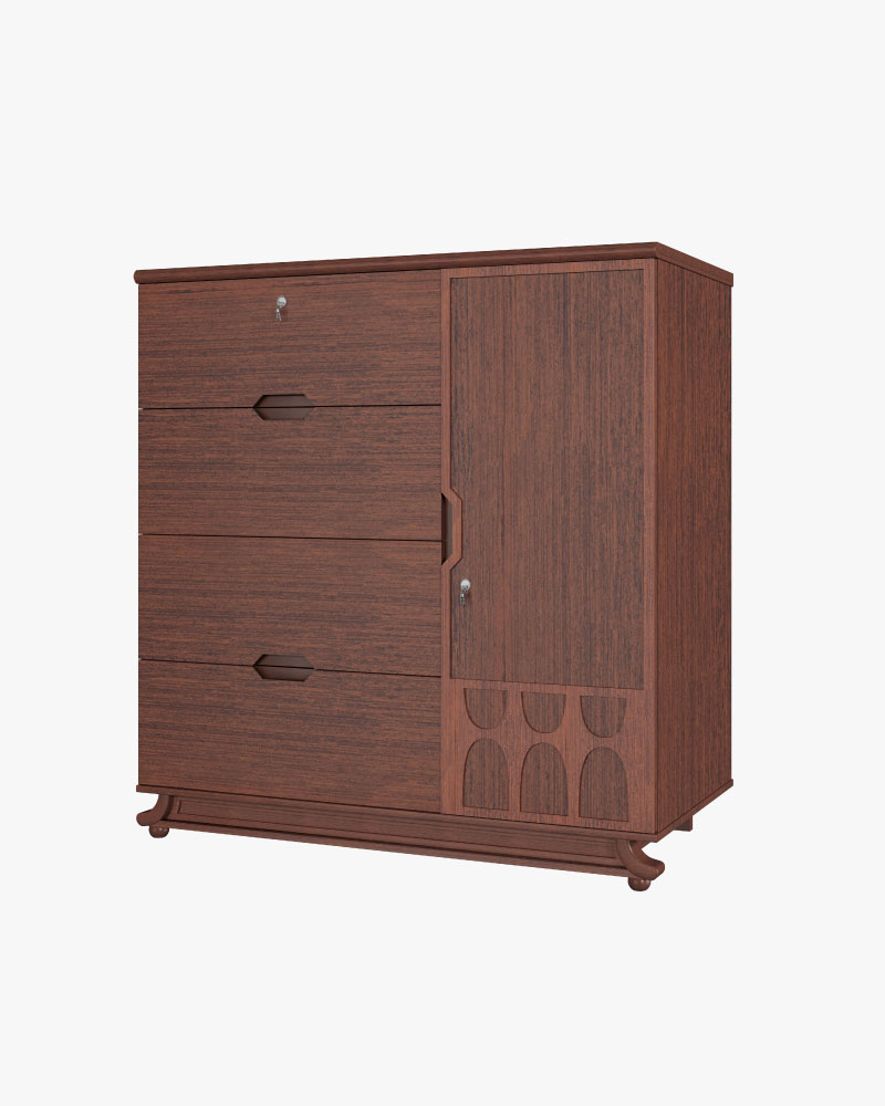Wooden Wardrobe-HWDH-321