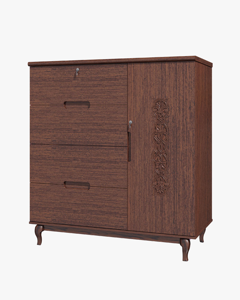 Wooden Wardrobe-HWDH-324